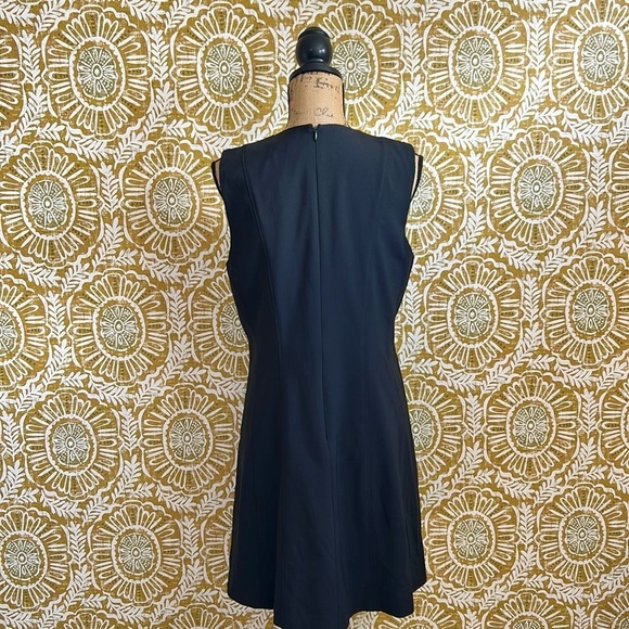 NWT Theory Helaina Virgin Wool Blend Sleeveless Classic Suit Shift Dress size 10 - Picture 10 of 13